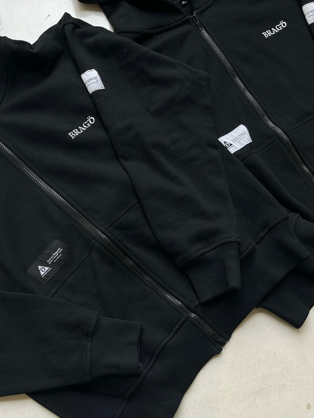Couture Atelier zipped hoodie