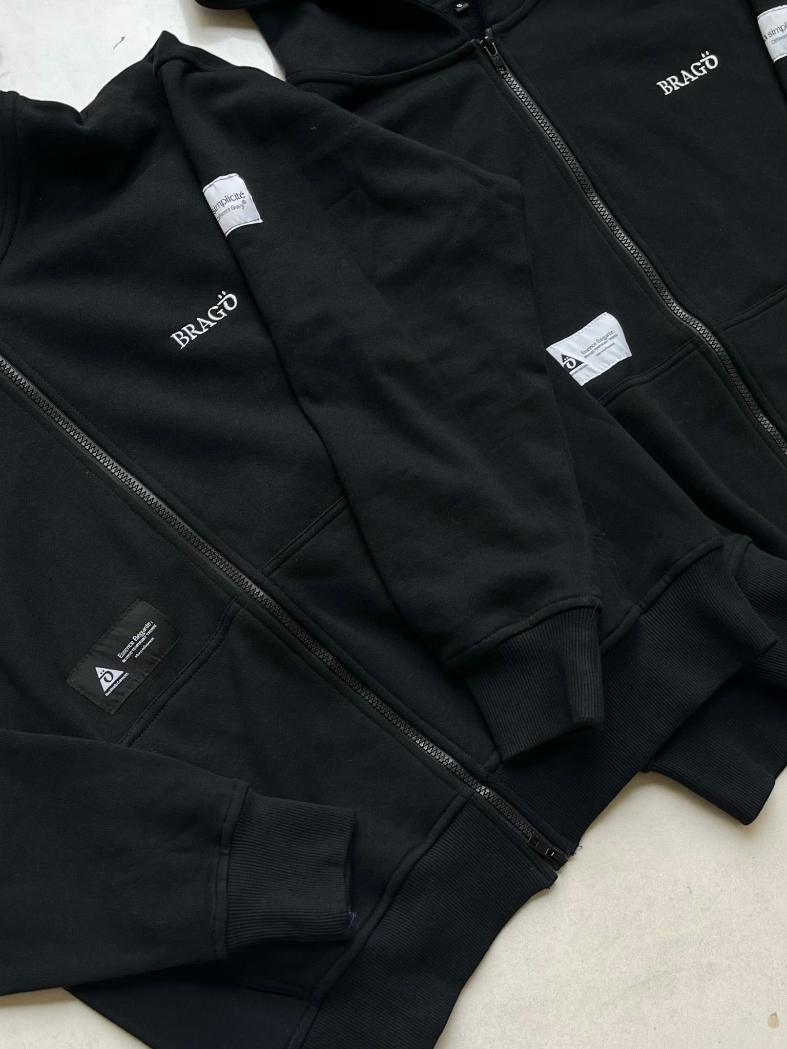 Couture Atelier zipped hoodie
