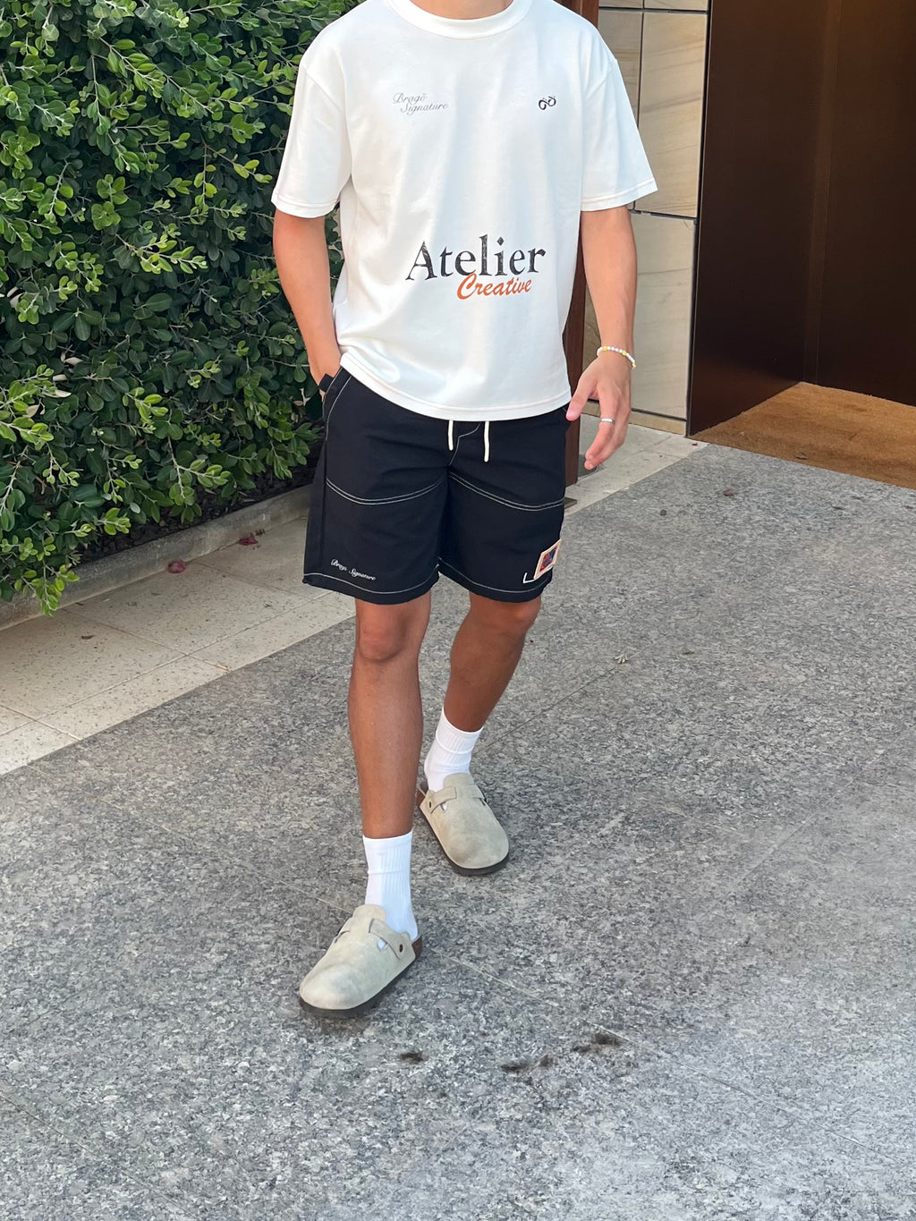 Atelier Creative Black Shorts