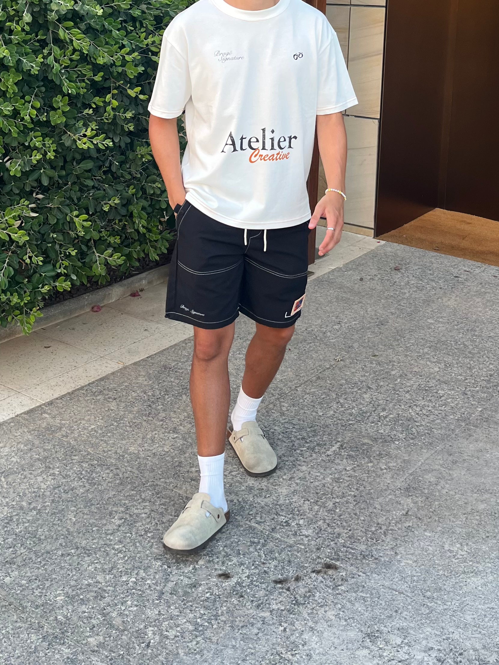Atelier Creative Black Shorts