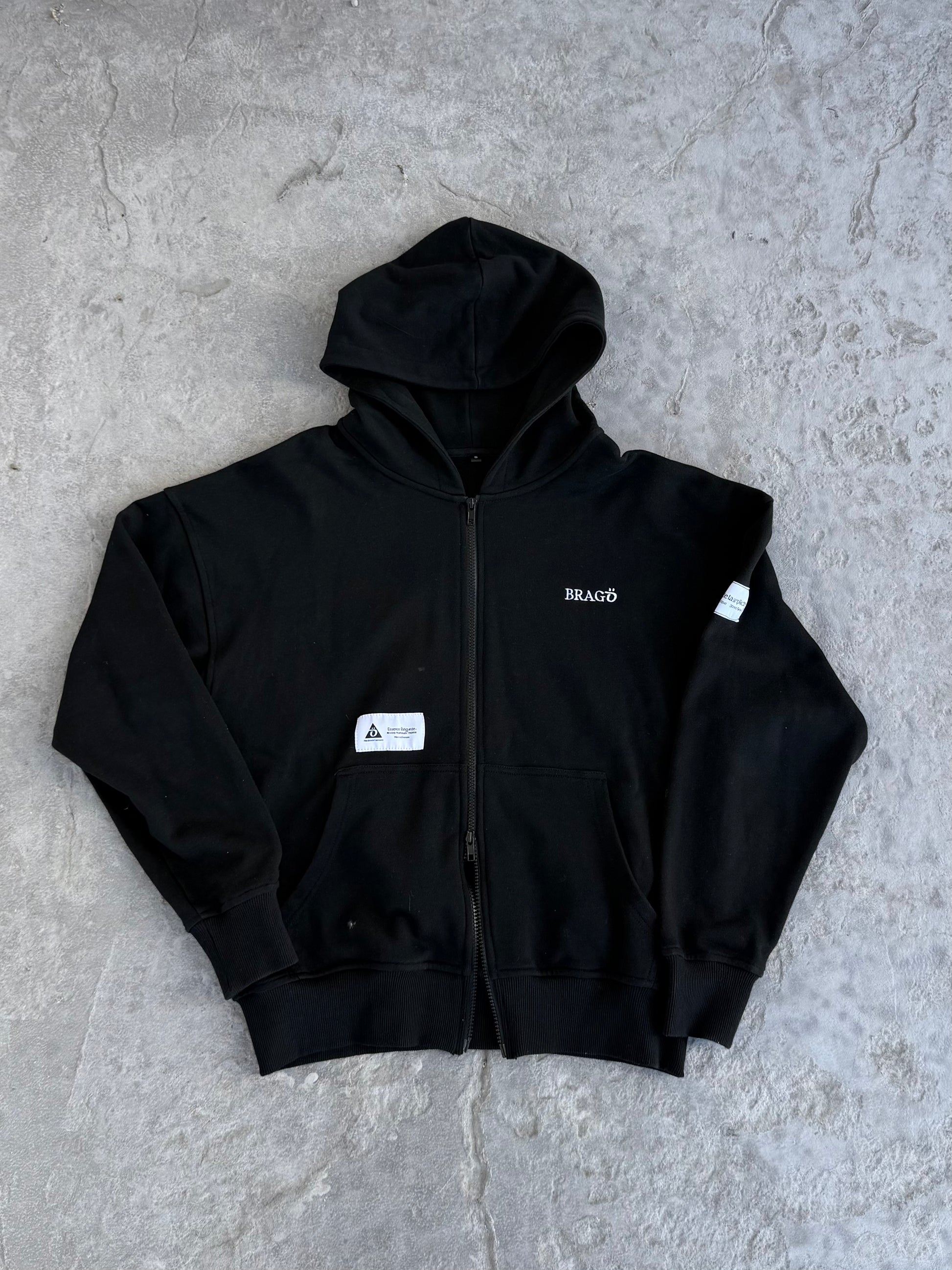 Couture Atelier zipped hoodie